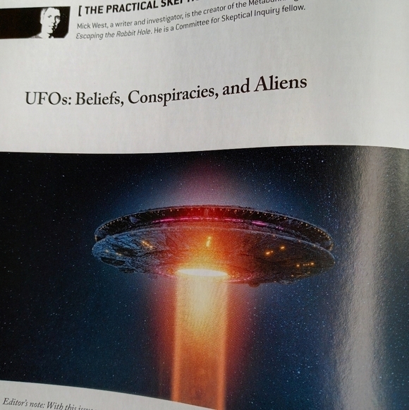 Skeptical Inquirer Magazine Sept Oct 2021 UFOs - Picture 6 of 7
